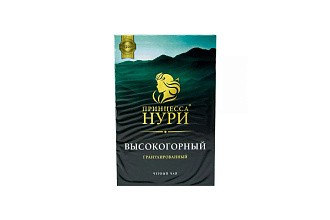 Чай черный гранулы Принцесса Нури Высокогорный 100г.