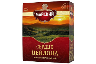 Чай Майский Сердце цейлона 100*1.7гр пак