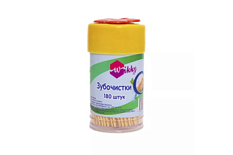 Зубочистки 180шт. Wikky