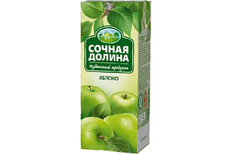 Нектар Яблочный 0,95л Сочная долина