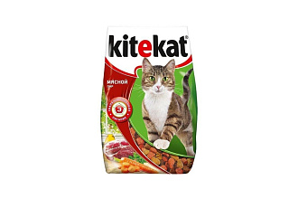 Корм сухой для кошек Мясной пир 800гр. KiteKat