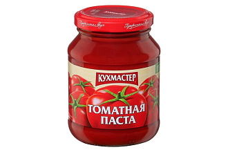 Томатная паста 480г с/б Кухмастер 