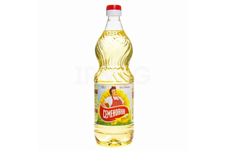 Масло подсолнечное рафин. 900гр. Семеновна