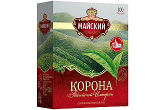Чай Майский Корона Российской Империи 100*2гр пак