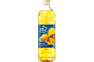 Масло подсолнечное раф,дез. Я люблю готовить 1л