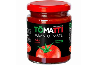 Томатная паста Tomatti 260гр. ст/б ГОСТ